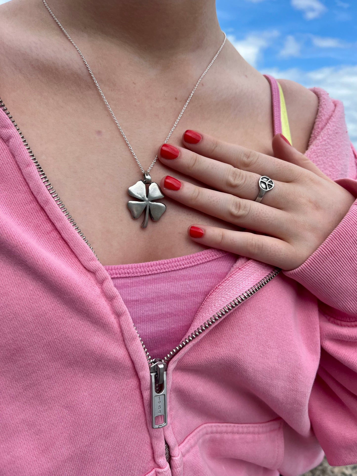 shamrock necklace